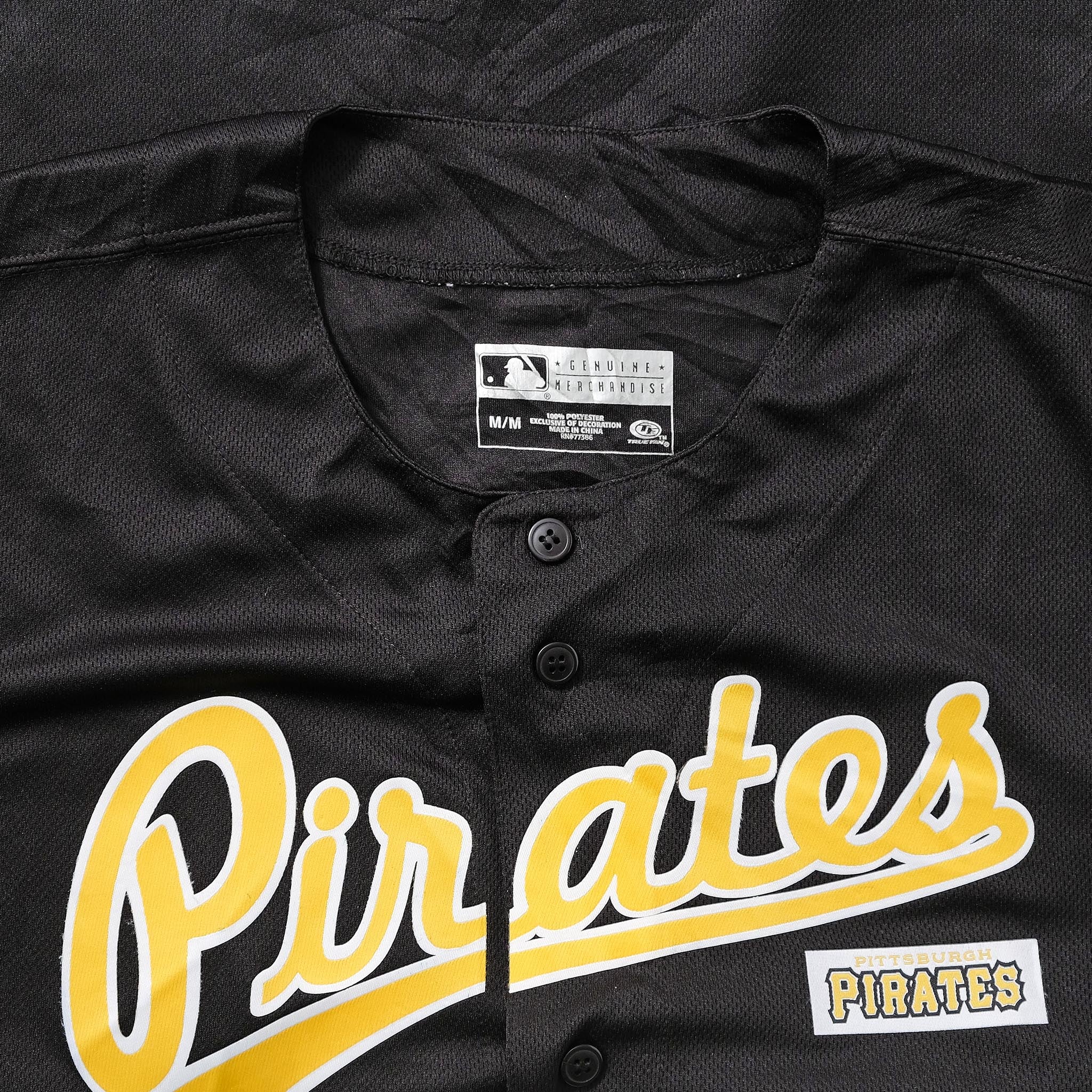 True Fan Genuine Merchandise MLB Pittsburgh Pirates Pullover Jersey Size  Large