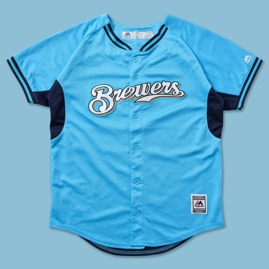 Majestic best sale brewers jersey