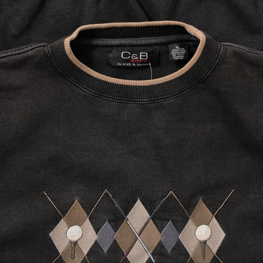 Vintage Golf Sweater XLarge 