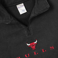 Vintage Chicago Bulls Q-Zip Sweater XLarge 