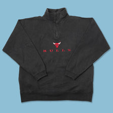 Vintage Chicago Bulls Q-Zip Sweater XLarge 