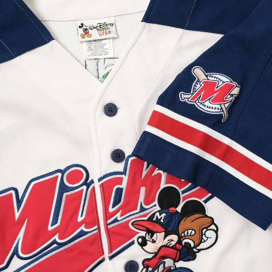 Vintage Micke Mouse Baskeball Jersey Small 