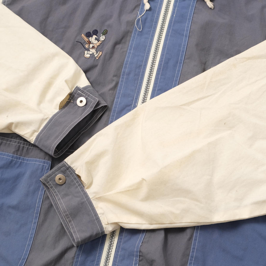 Vintage Mickey Mouse Cricket Jacket XLarge 