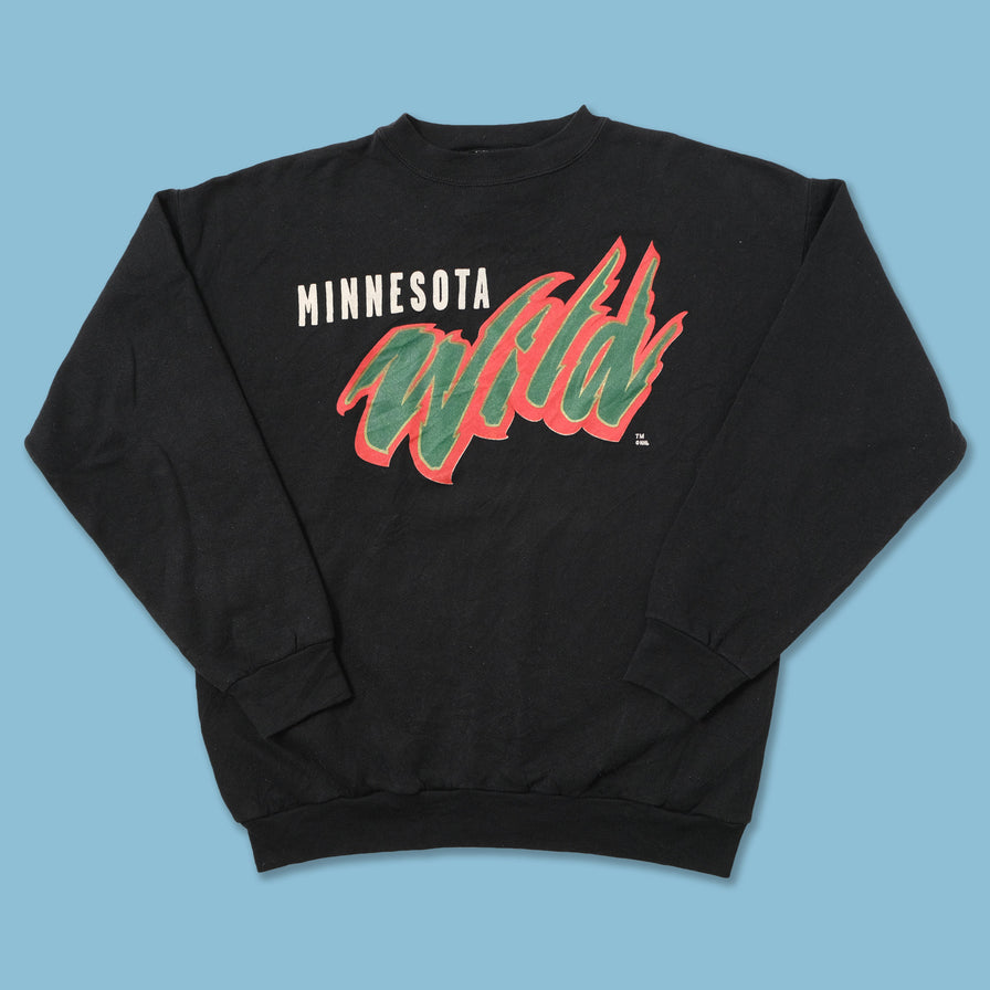 Vintage Minnesota Wild Sweater Large 