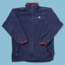 Vintage adidas Fleece Jacket Medium 