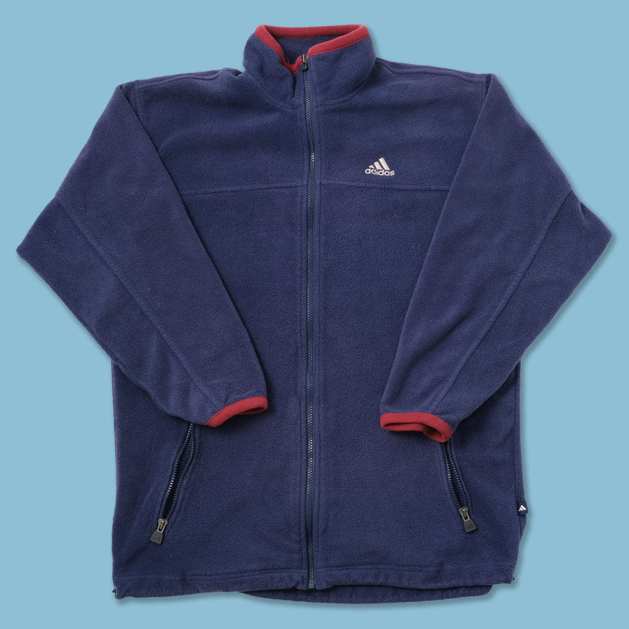 Vintage adidas Fleece Jacket Medium 