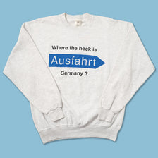 Vintage WTH Is Germany Sweater Large 