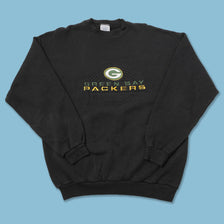 Vintage Green Bay Packers Sweater Large 
