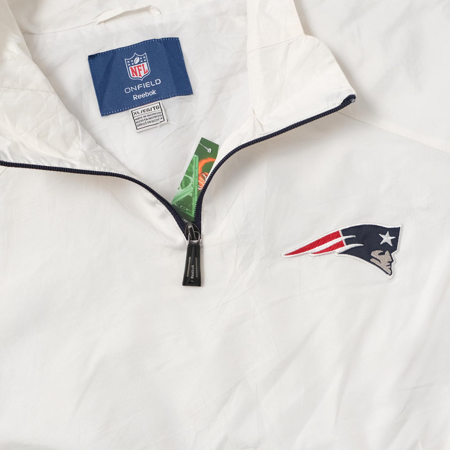 Vintage Reebok New England Patriots Windbreaker XLarge 