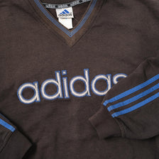 Vintage adidas V-Neck Sweater Large 