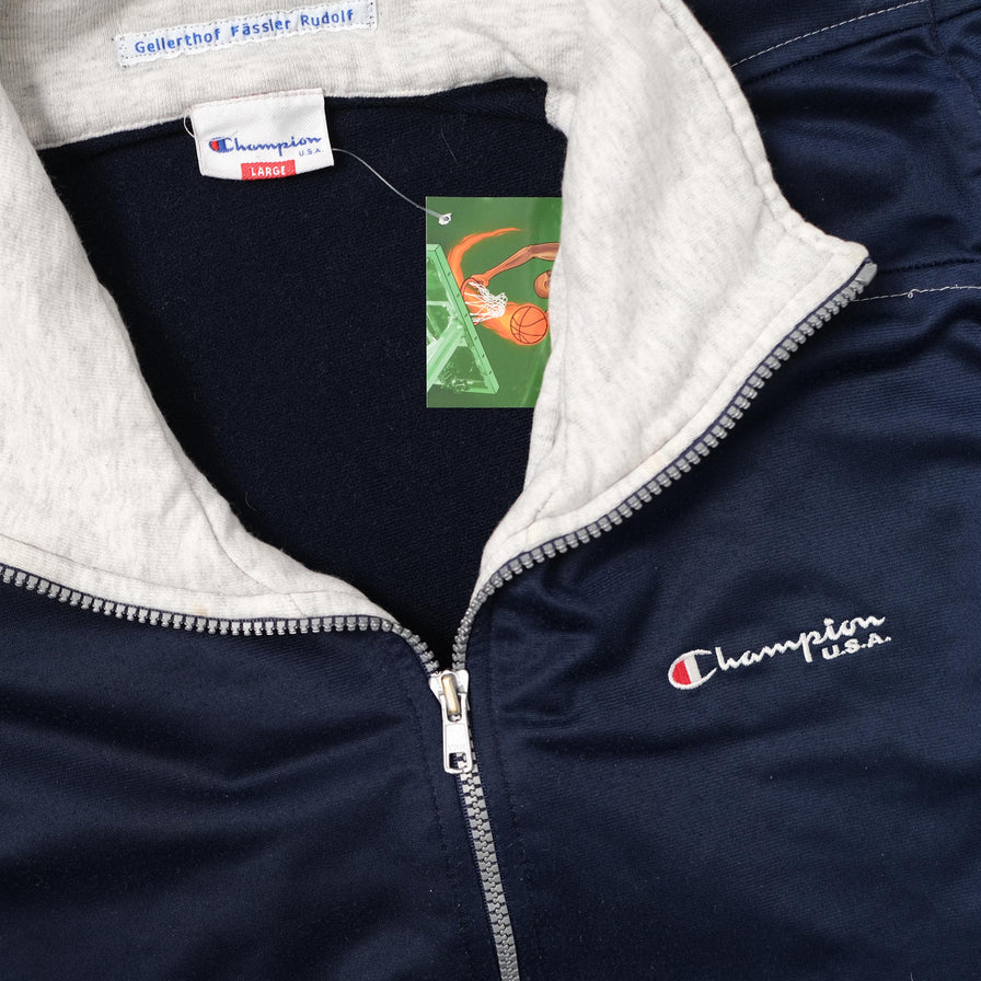 Vintage Champion Track Jacket Large 