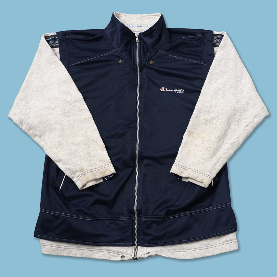 Vintage Champion Track Jacket Large 