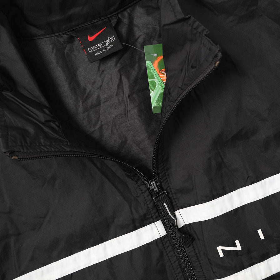 Vintage Nike Women's Track Jacket Small 