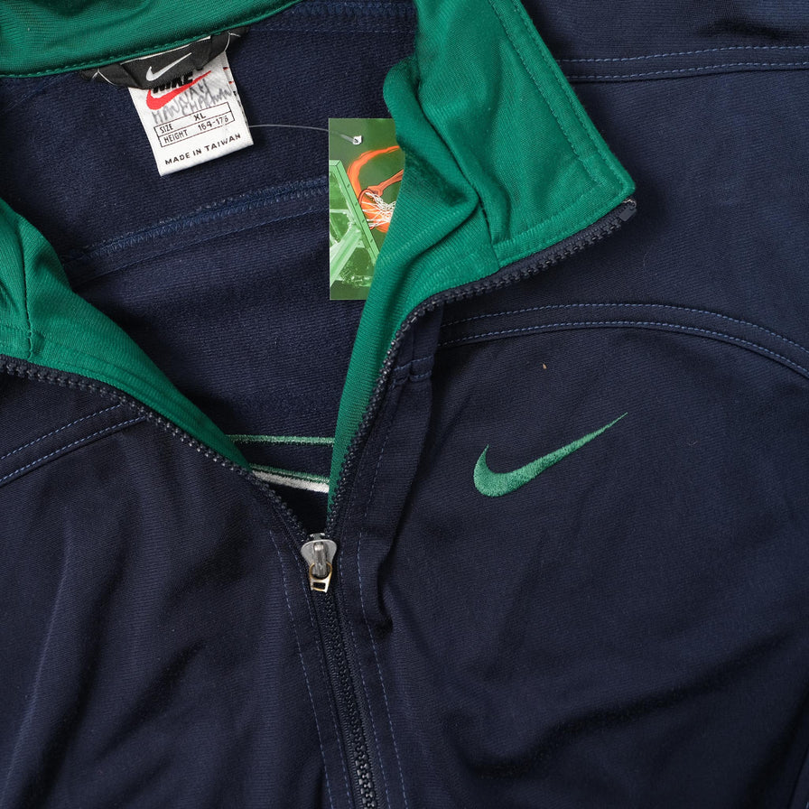 Vintage Nike Women's Track Jacket Small 