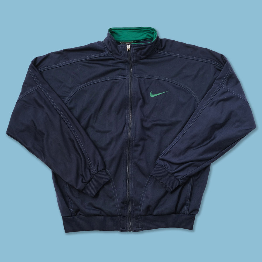 Vintage Nike Women's Track Jacket Small 
