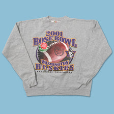 Vintage 2001 Washington Huskies Sweater Large 