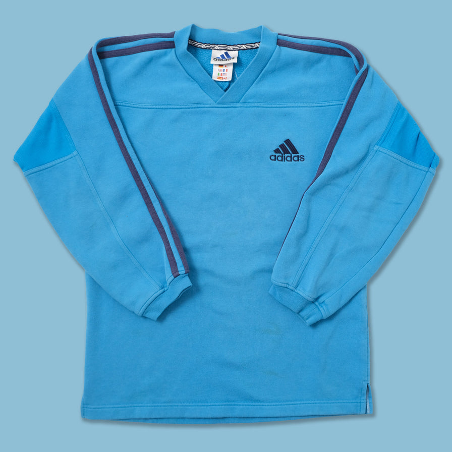 Vintage adidas V-Neck Sweater Small 