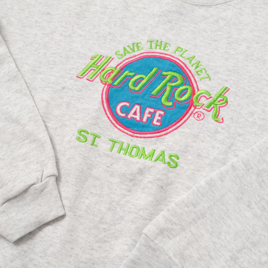 Vintage Hard Rock Cafe St. Thomas Sweater XXLarge 