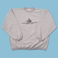 Vintage Notre Dame Sweater Large 