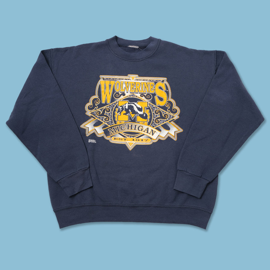 Vintage Michigan Wolverines Sweater Large 