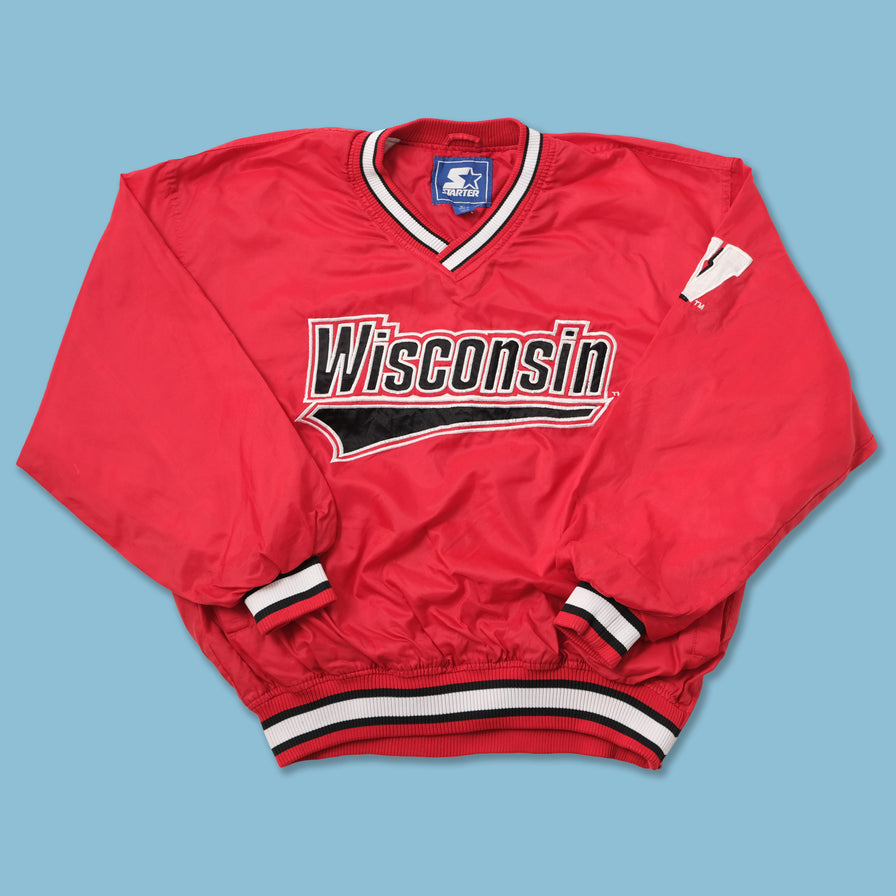 Vintage Starter Wisconsin Windbreaker Medium 