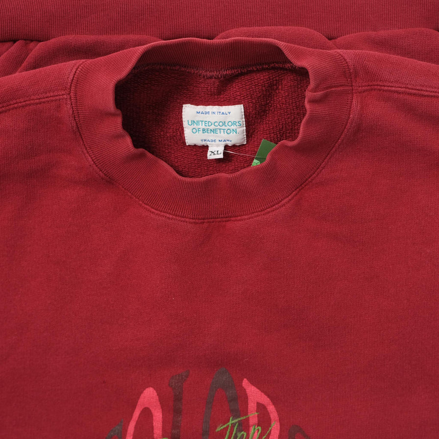 Vintage Benetton Sweater XLarge 