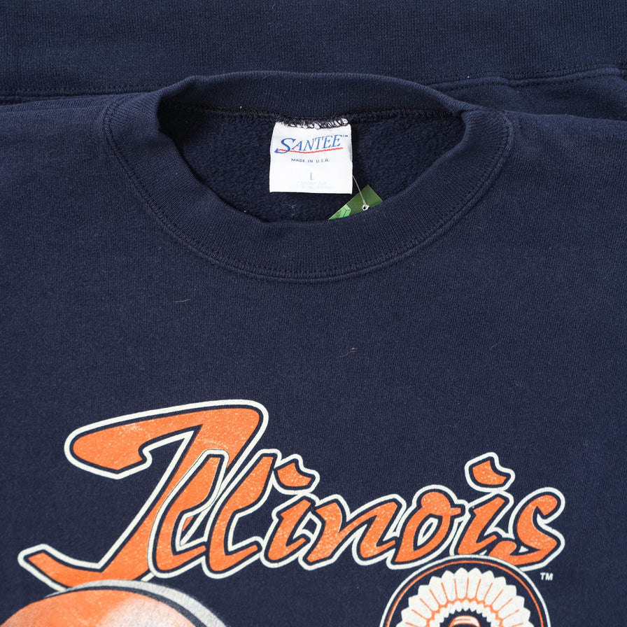 Vintage Illinois Sweater Large 