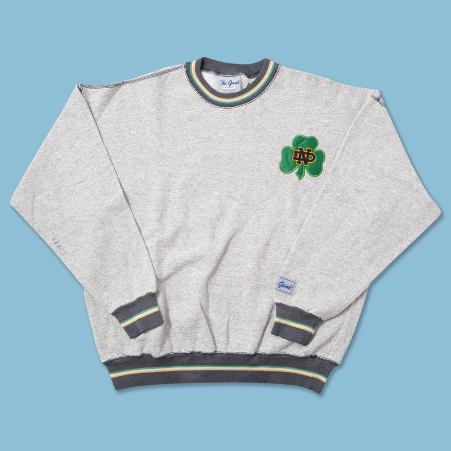 Vintage Notre Dame Sweater XLarge 