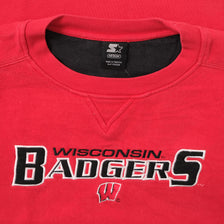 Vintage Starter Wisconsin Badgers Sweater Medium 