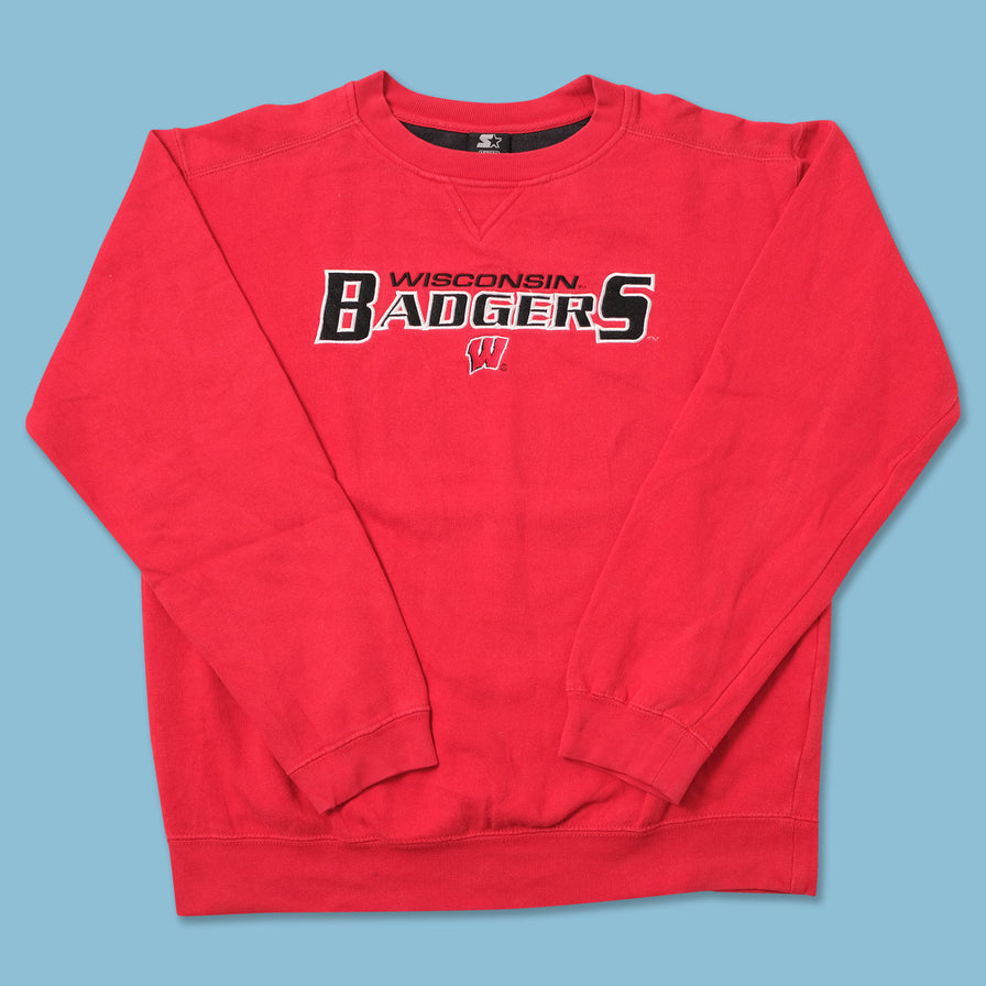 Vintage Starter Wisconsin Badgers Sweater Medium 