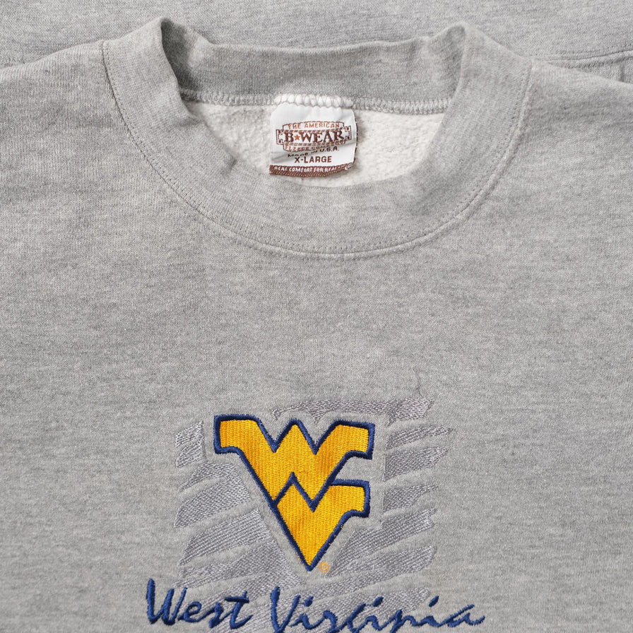 Vintage West Virginia Mountaineers Sweater XLarge 