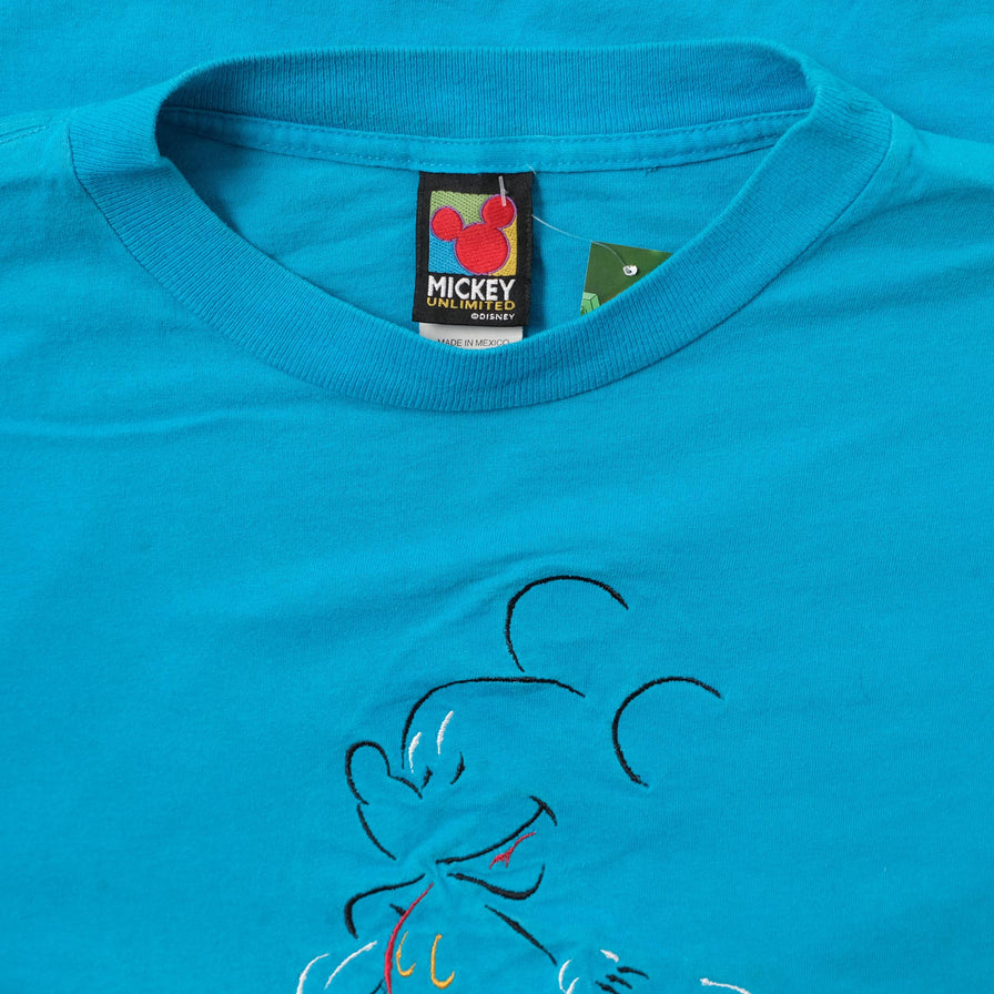 Vintage Mickey Mouse T-Shirt Large 
