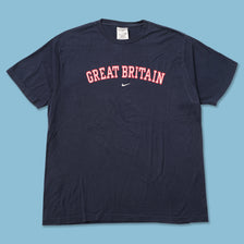 Vintage Nike Great Britain T-Shirt XLarge 
