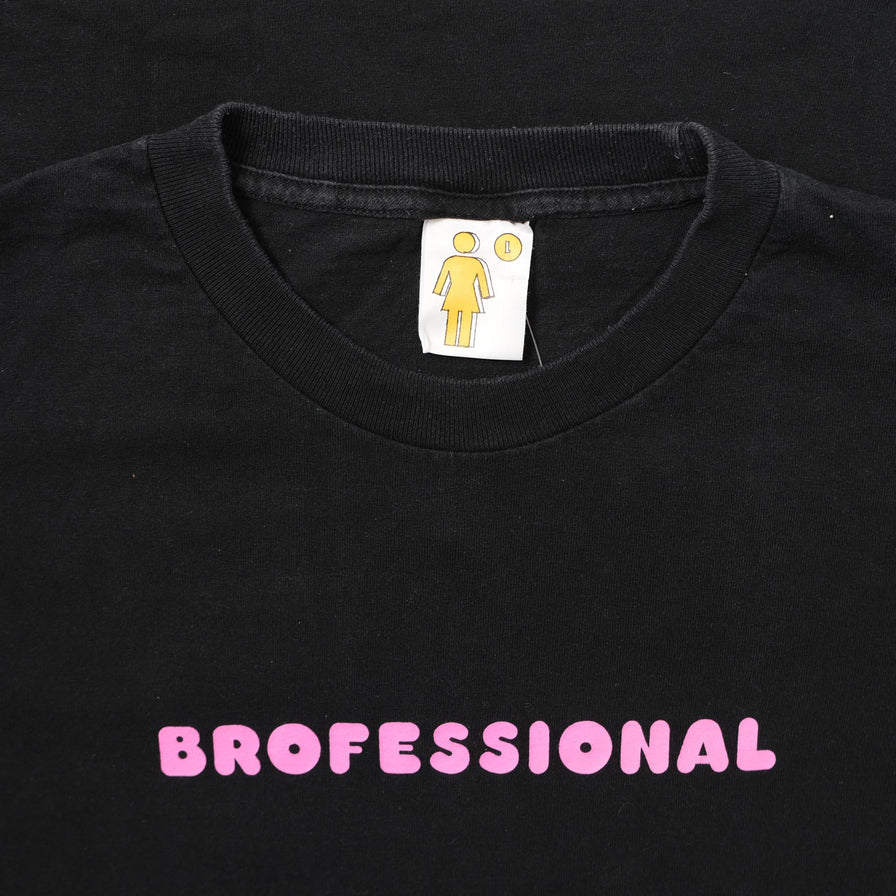 Vintage Girl Crailtap T-Shirt Medium 