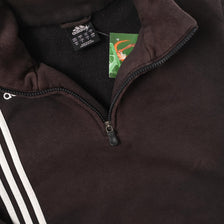 Vintage adidas Q-Zip Sweater Medium 