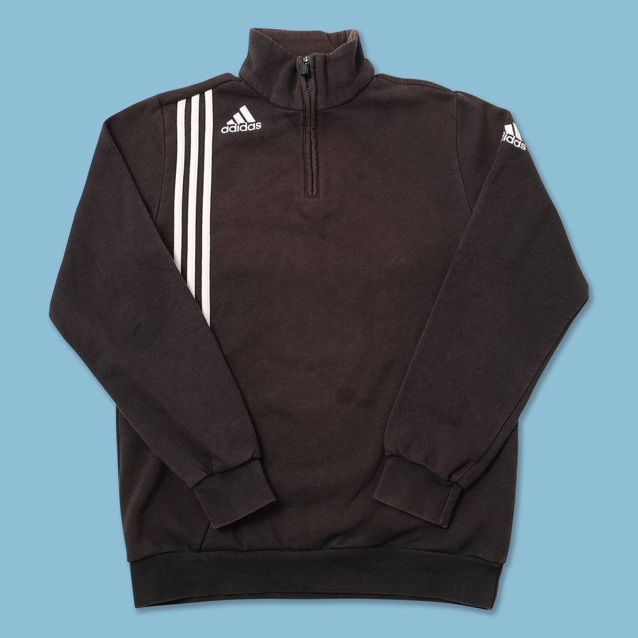 Vintage adidas Q-Zip Sweater Medium 