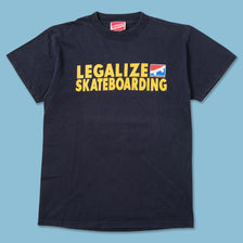 Vintage Shorty's Legalize Skateboarding T-Shirt Medium 