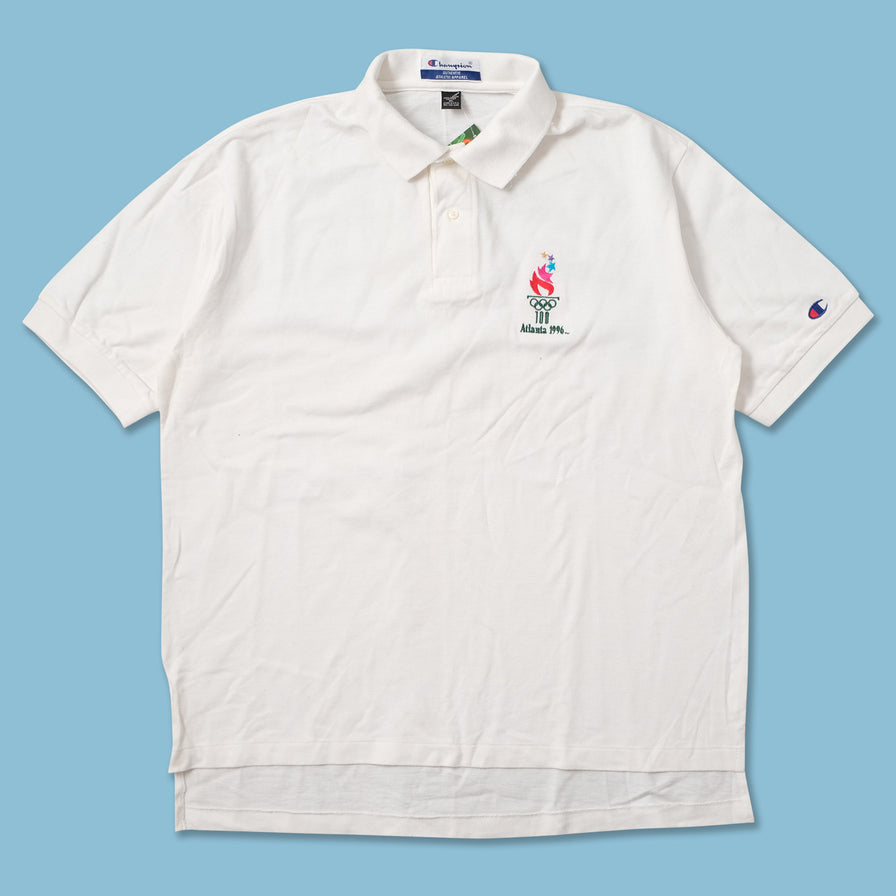 Vintage 1996 Champion Atlanta Olympic Games Polo XLarge 