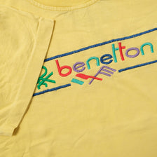 Vintage Benetton Women's T-Shirt Large 