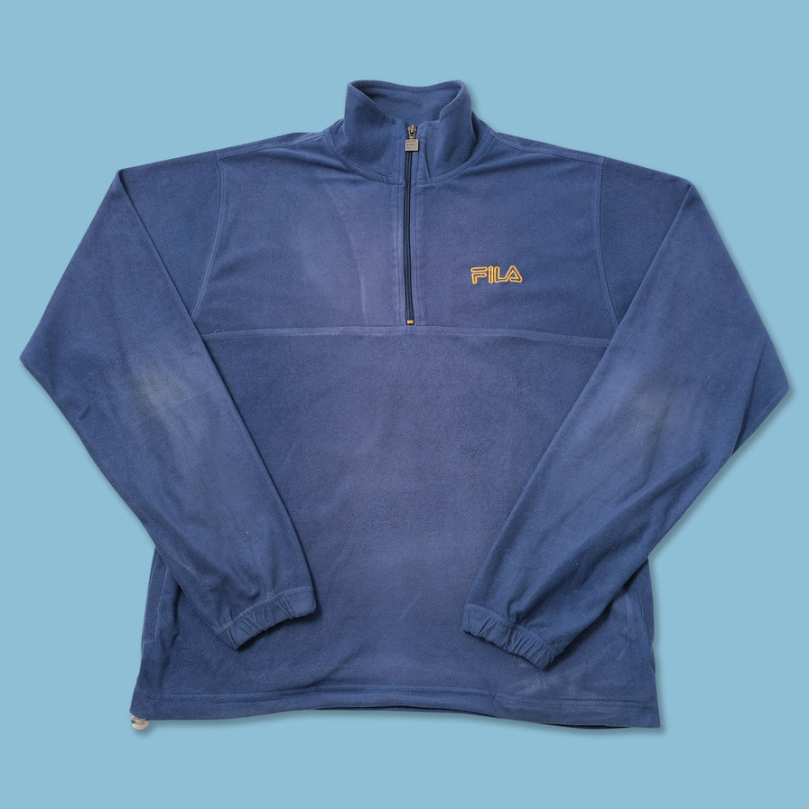 Vintage Fila Q-Zip Fleece Large 