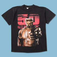 Vintage 2003 50 Cent No Fear Mercy Tour T-Shirt Medium 