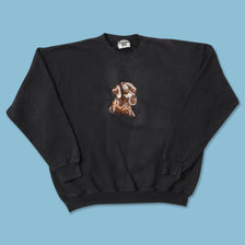 Vintage Dog Sweater XLarge 
