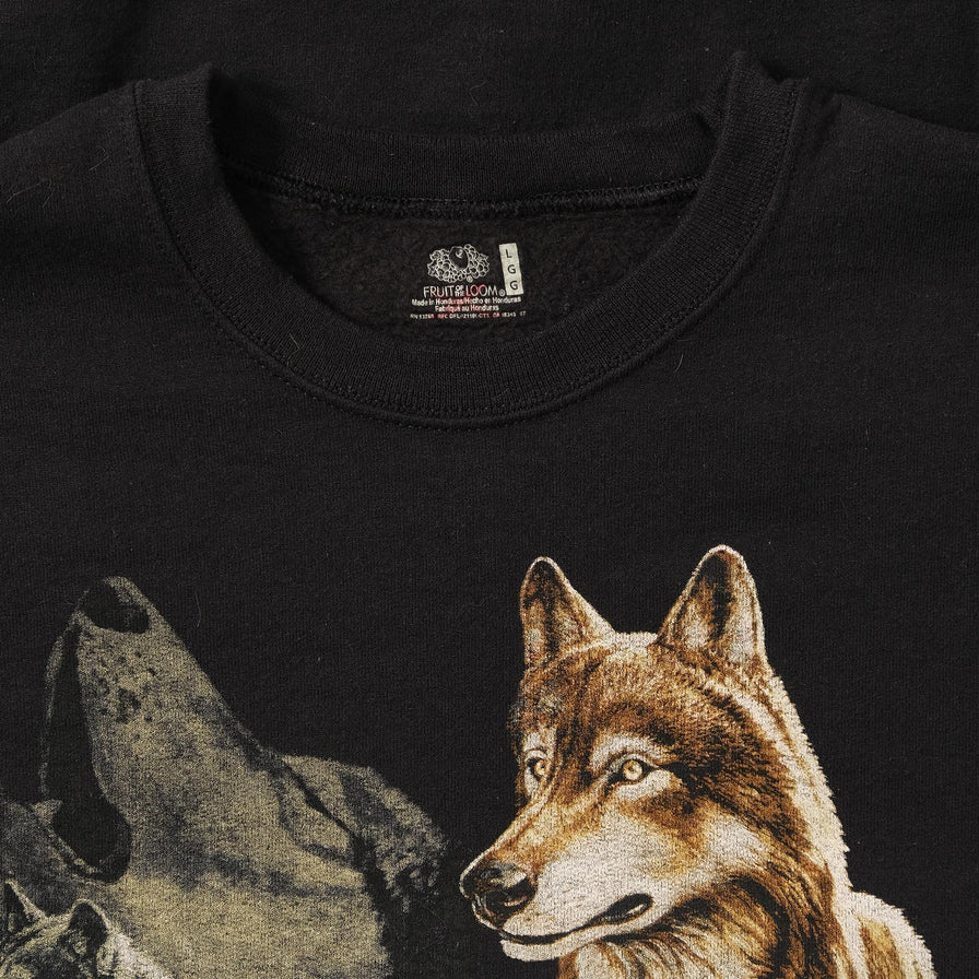 Wolves Sweater Medium 