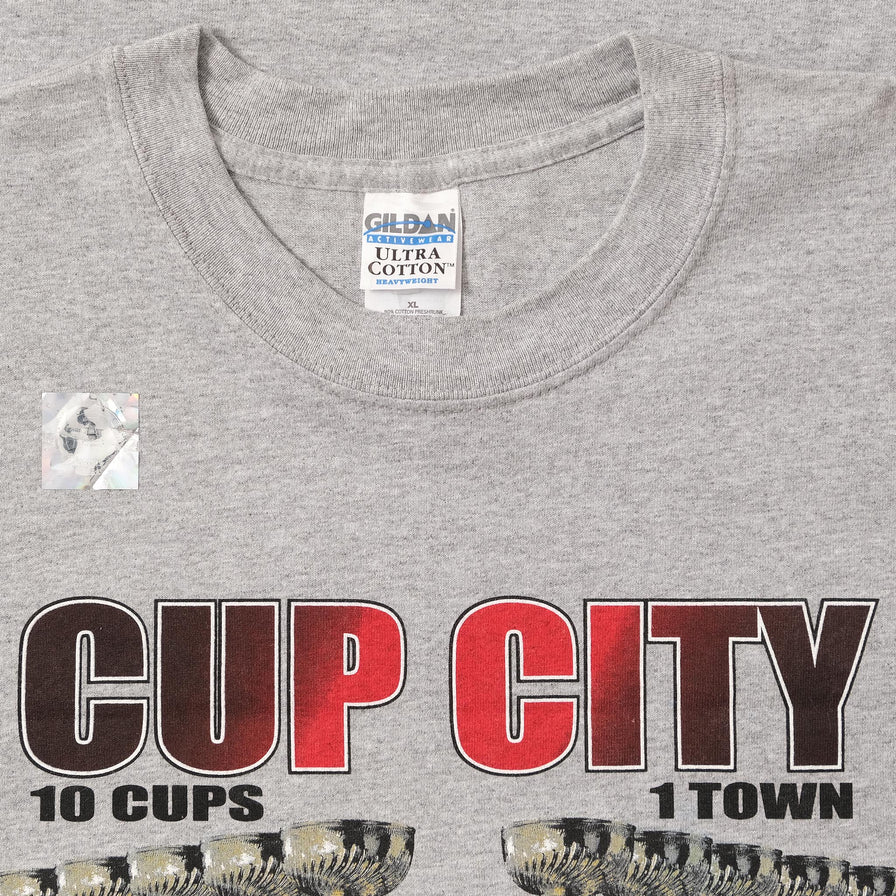 2002 DS Detroit Red Wings T-Shirt XLarge 