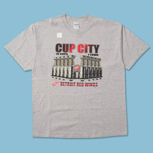 2002 DS Detroit Red Wings T-Shirt XLarge 