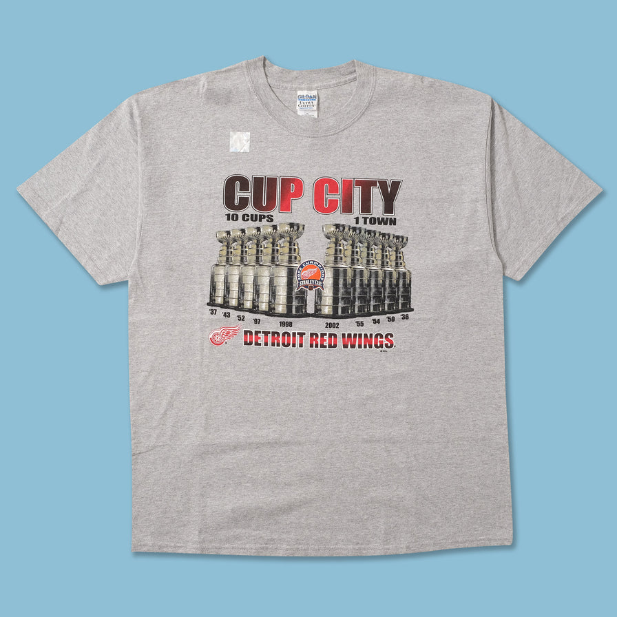 2002 DS Detroit Red Wings T-Shirt XLarge 