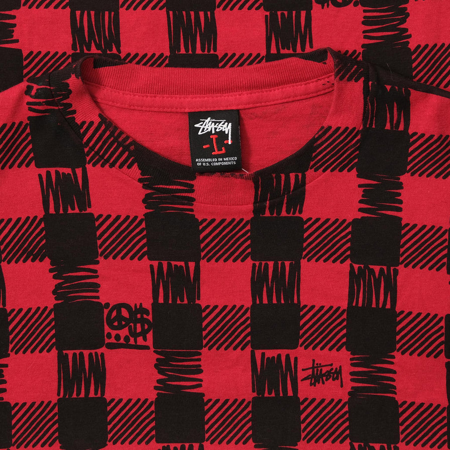 Vintage Stussy T-Shirt Large 