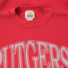 Vintage Rutgers Scarlet Knights Sweater XLarge 