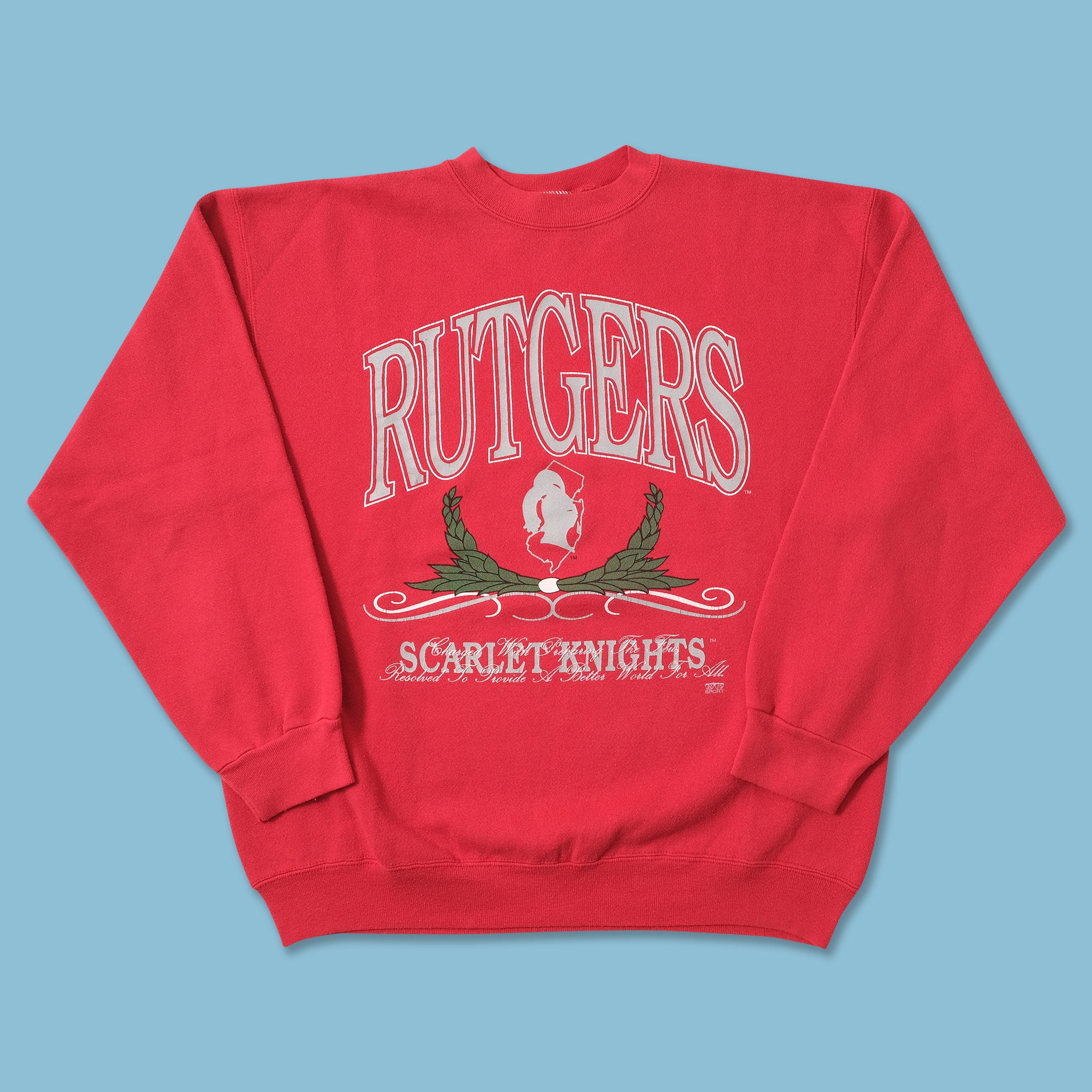 90s store rutgers sweatshirt