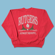 Vintage Rutgers Scarlet Knights Sweater XLarge 